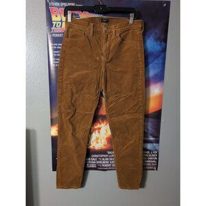 J. Crew Brown Corduroy Skinny Leg Pants Women's Size 28